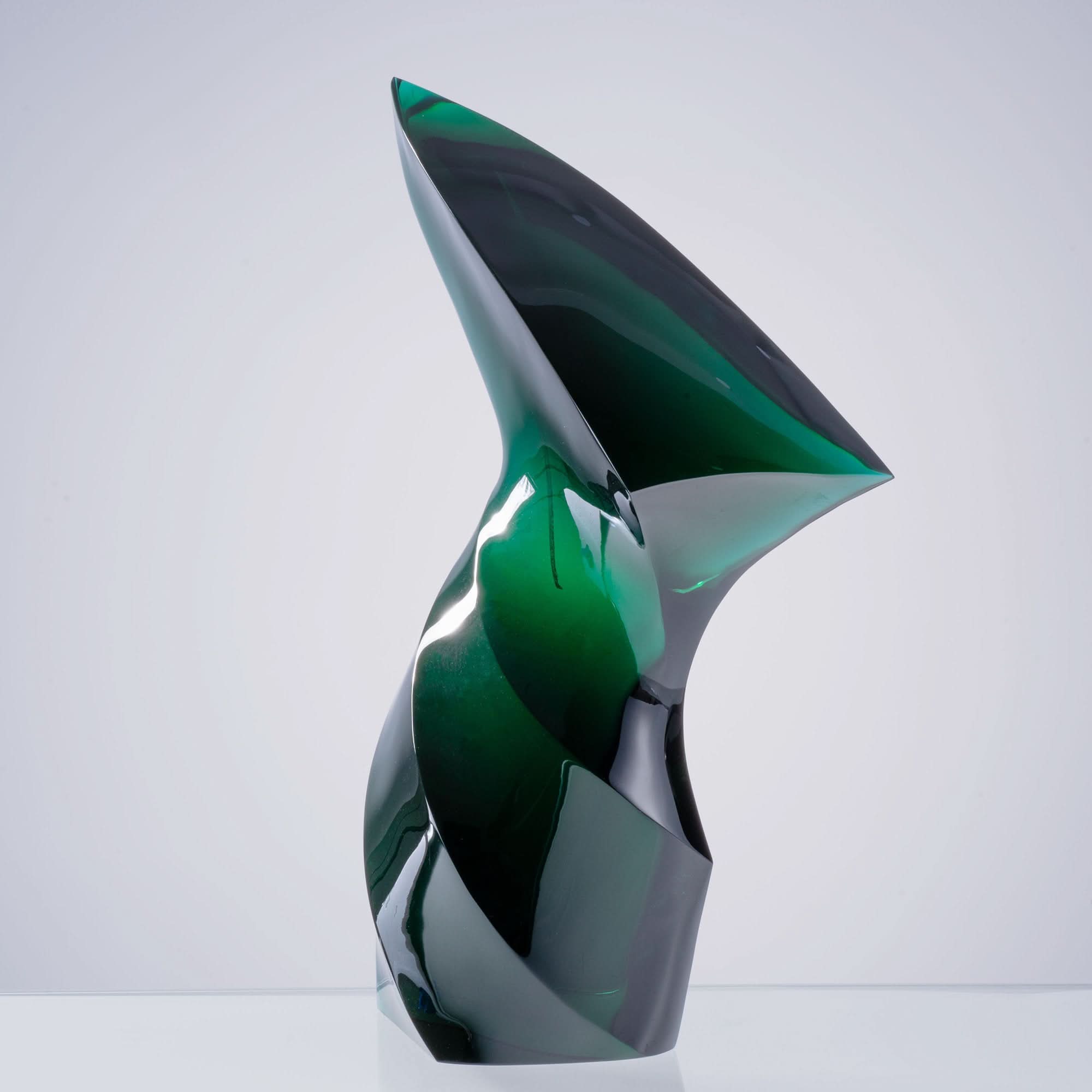 Vortex Glass Sculpture
