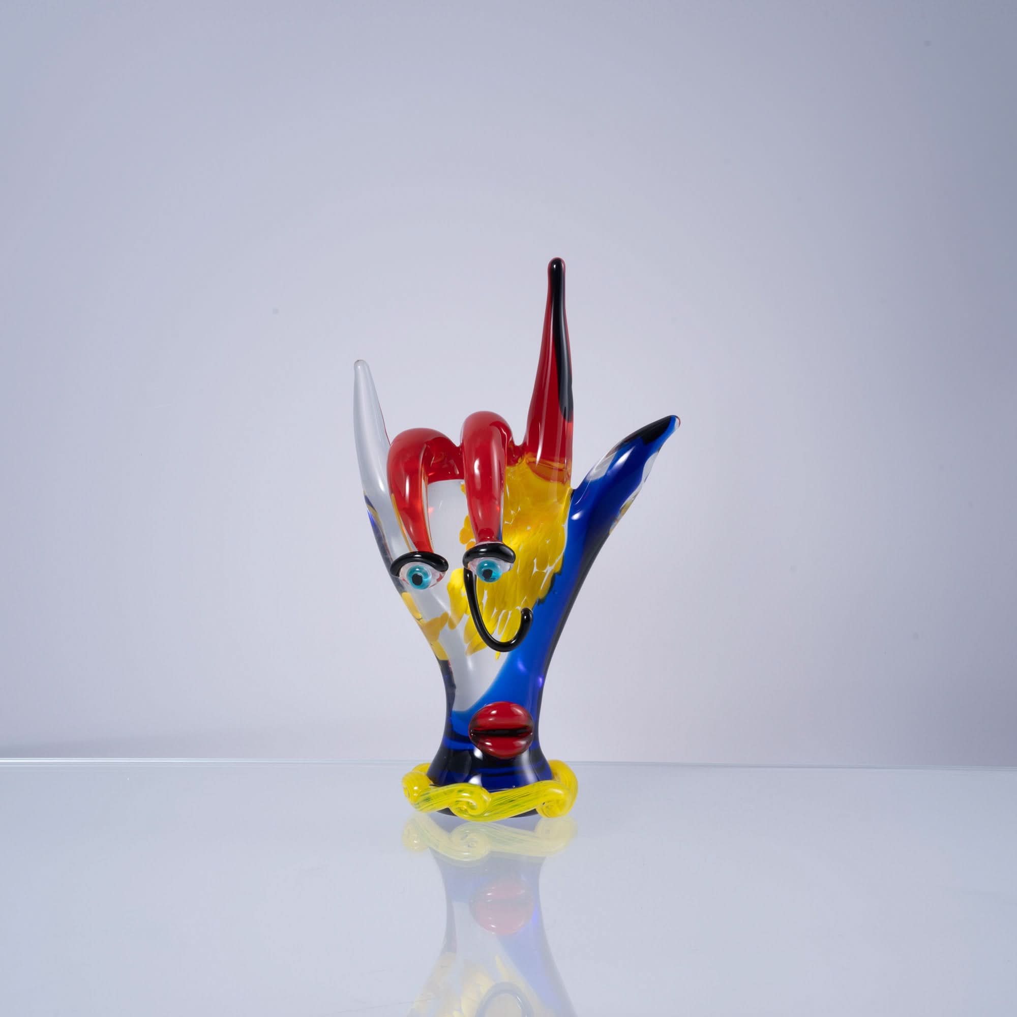 Monologue of Colors Glass Sculpture