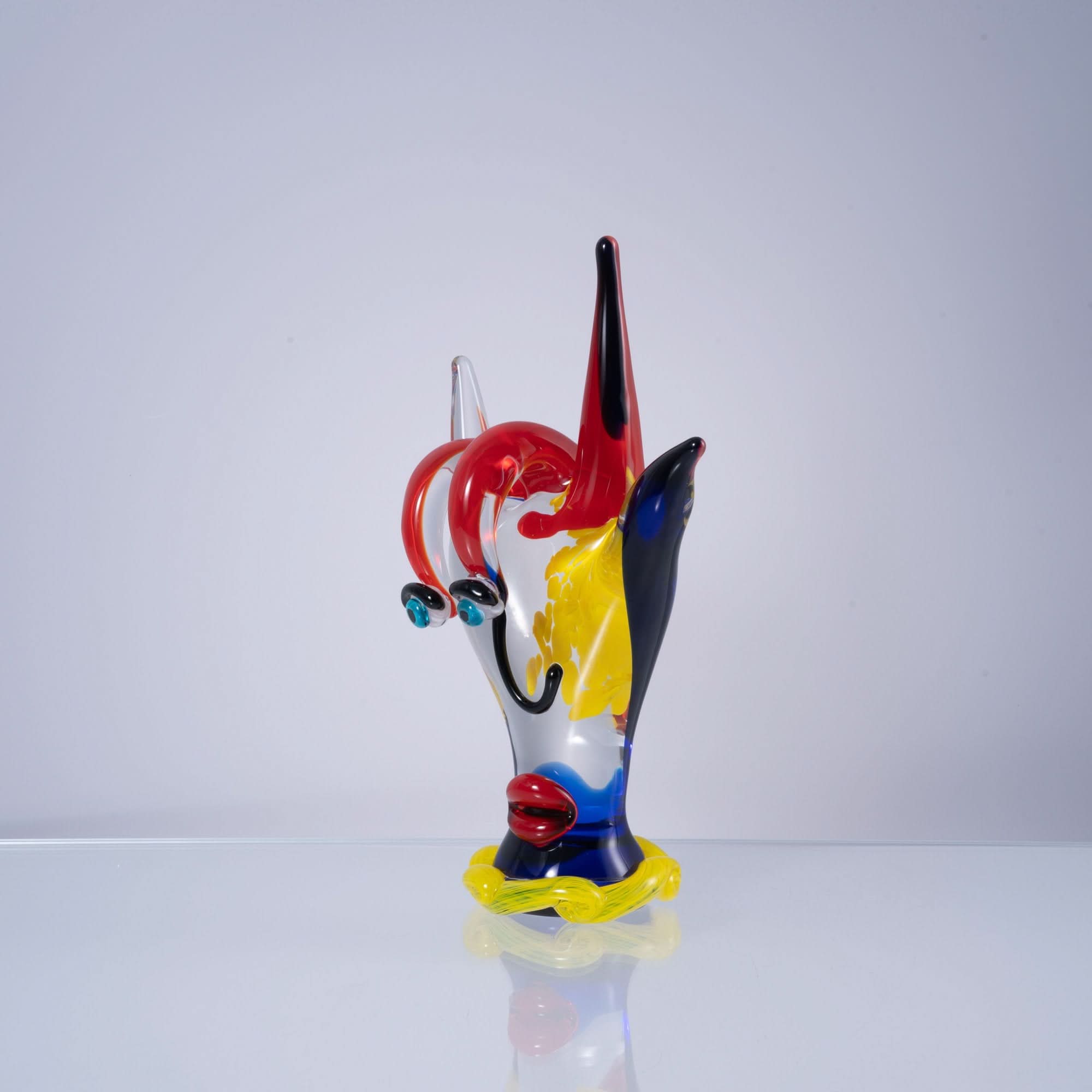 Monologue of Colors Glass Sculpture
