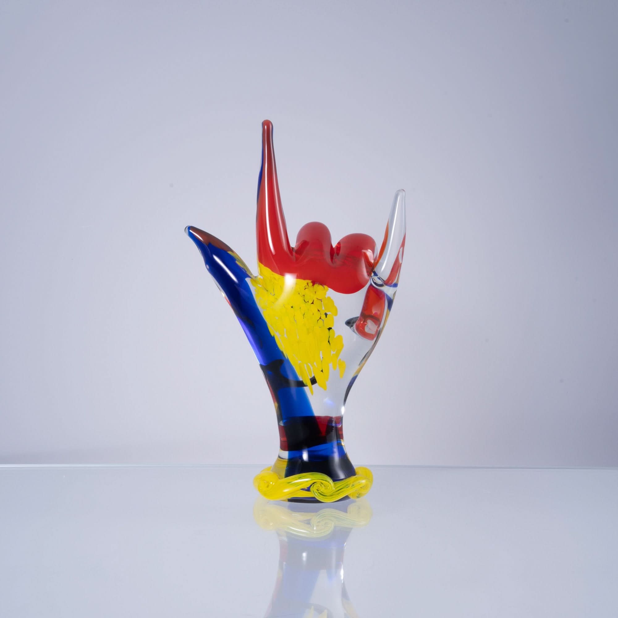 Monologue of Colors Glass Sculpture