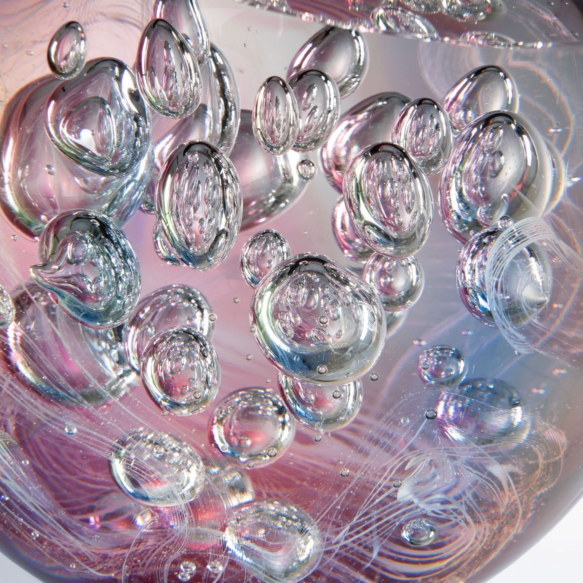 Floral Splendor Glass Sculpture