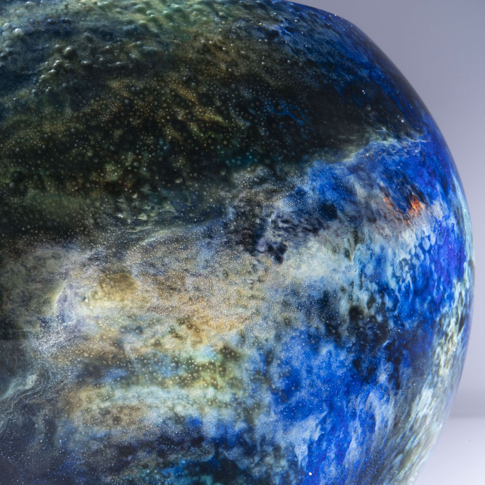 Night sky Glass Sculpture