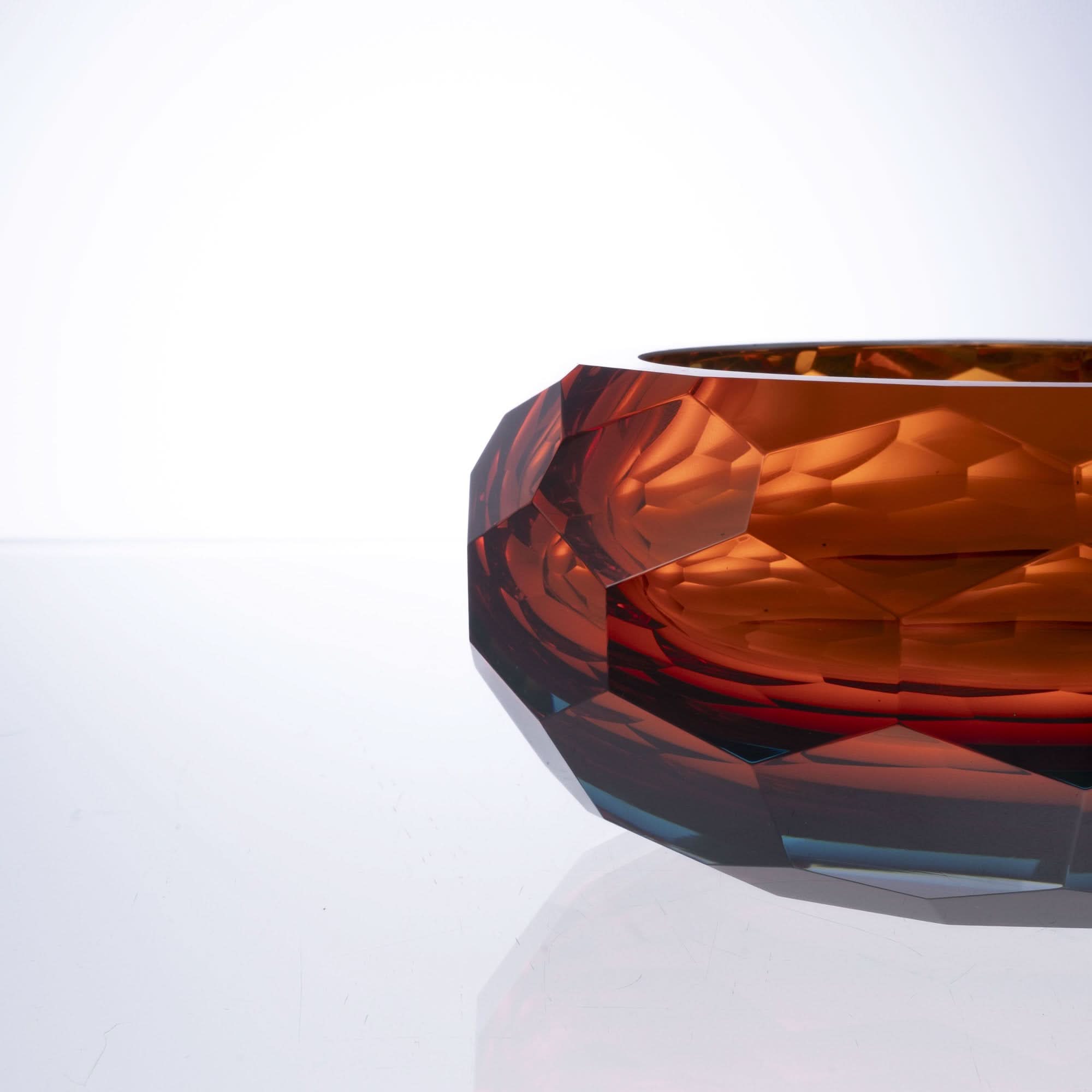 Crystal Harmony Glass Cigar Ashtray