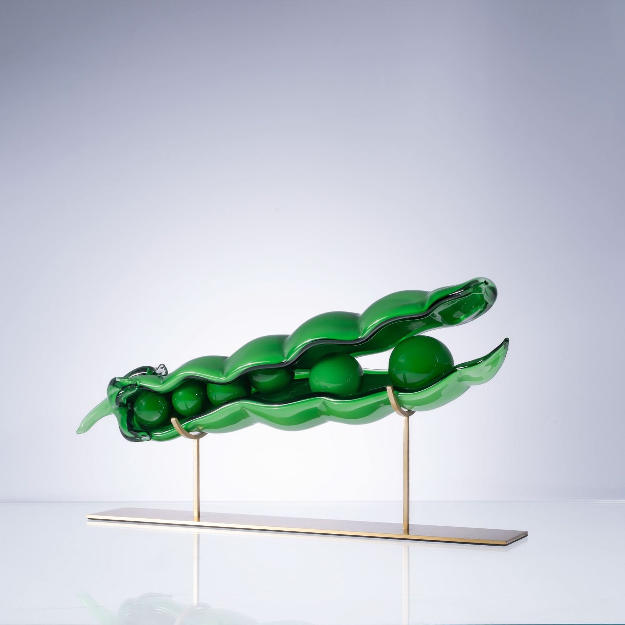 Ode to Green Glass Art Piece