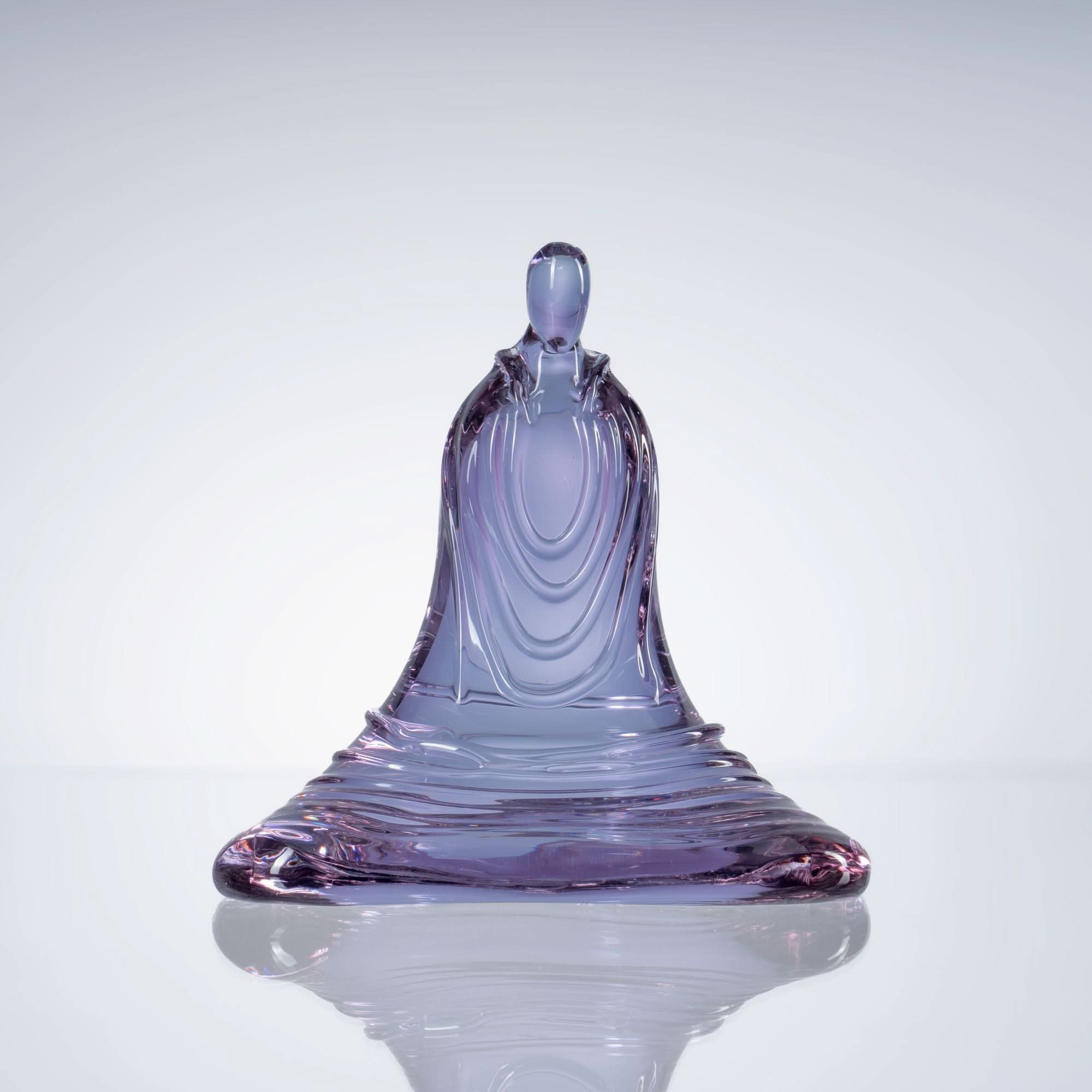 Practicing Zen Glass Sculpture